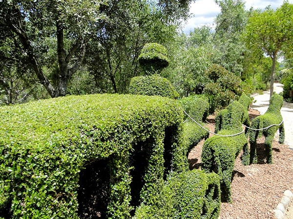 Escultura vegetal de El Bosque Encantado