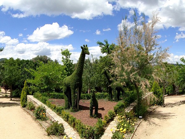Escultura vegetal de El Bosque Encantado